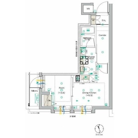SYFORME KOMAGOMEIIの物件間取画像